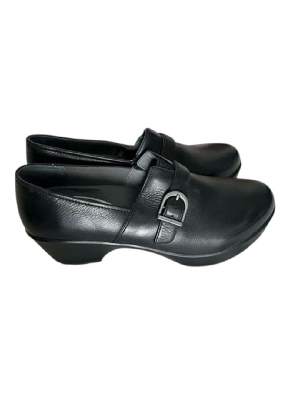 DANSKO women’s black TAMARA slip on medical clogs size EU 38
